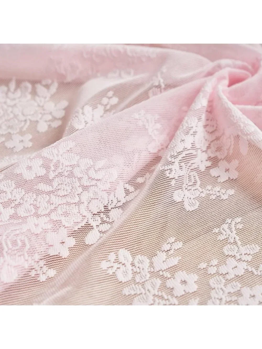 Vintage Floral Lace Curtains 84
